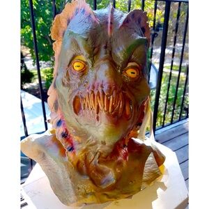 NW VINTAGE SEA CREATURE MASK Latex Prop by MASK Illusions  Rubies 1996 #3091